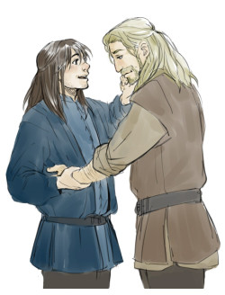 kaciart:  bluecloudsupabove answered: Fili/Kili - maybe in their