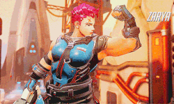 slbtumblng:dodostad:Zarya, The new hero to join the Overwatch
