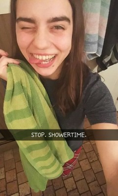 phoenixfloe:  STOP. SHOWERTIME. can’t touch this self shot