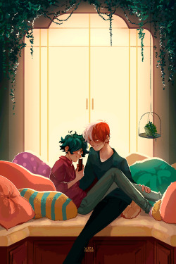 viri-idiana:  My final piece for the @tododekuworldszine zine!