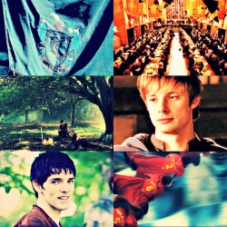 livesofcamelot:  Hogwarts!AU Arthur is the heir to the elite,