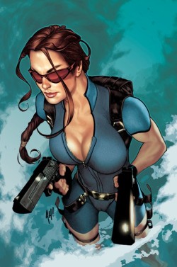 bear1na:  Tomb Raider - Lara Croft by Adam Hughes *