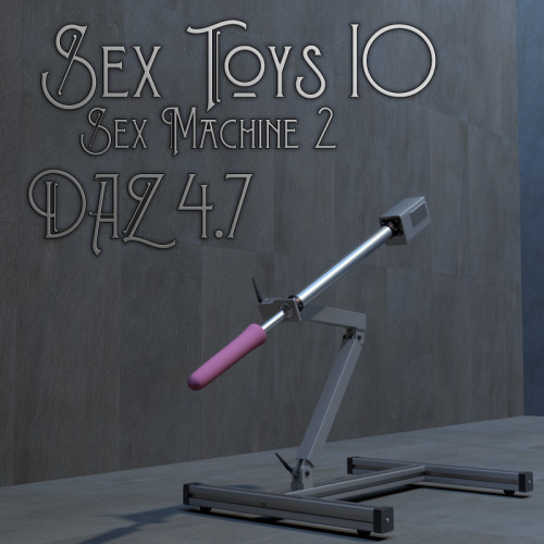 That’s right! Another Sex Toy by  RumenD. With this product you get the Sex Machine and 3 pose presets for Genesis 2 base female and Sex Machine 2! My God what a deal! Product Requirements and Compatibility:Daz Studio 4.7  and G2 femaleNot recommend