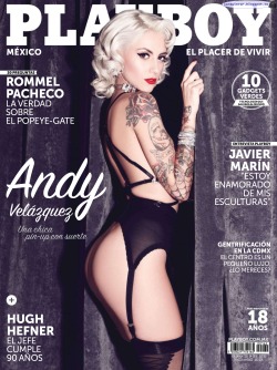   Andy Velazquez - Playboy Mexico 2016 Abril (59 Fotos HQ)Andy