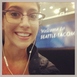 I’M HERE!  (at Seattle-Tacoma International Airport (SEA))