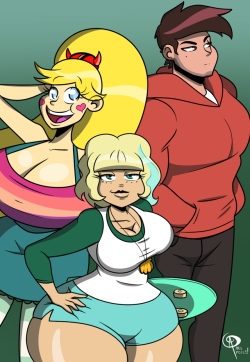 chillguydraws: chillguydraws:  MEET THE NEW THICC CREW! Now that