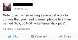 tastefullyoffensive:“My friend sent an awkward memo at work