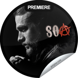      I just unlocked the Sons of Anarchy Season 6 Premiere sticker