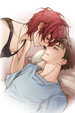 mmmaoh:  05.06.2015 - Colored my sourin sketch today! :) 