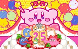 japanesenintendo:  Kirby is now 25 years old!   Hoshi no Kirby