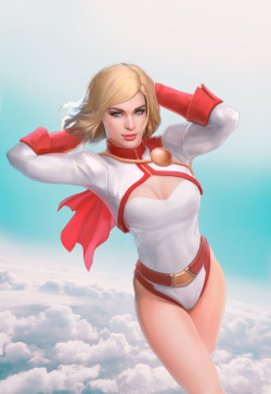 geekcomics: Power Girl by  Евгений Даздратринмар