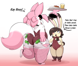 xcourge:  The Return of the Bunny Suitspic i did for bunboi lewd