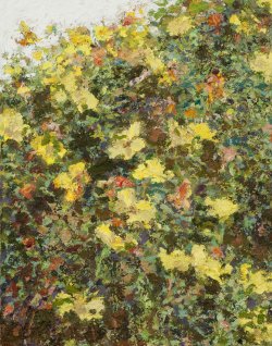 ydrorh:  Flowers, 2012, Oil on canvas, 70x50 cm (Photo Ran Erde)http://www.yisraeldrorhemed.com/https://www.flickr.com/photos/yisrael_dror_hemed