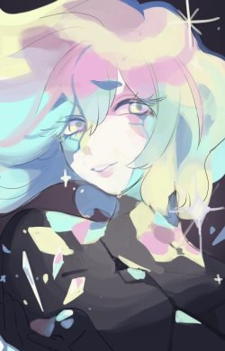 azolitmin:houseki no kuni doodles! Wanna render these one day