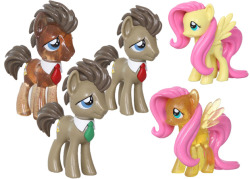 royalcanterlotvoice:  Dr. Whooves and Fluttershy Funko figures