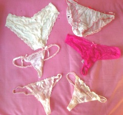 sohard69pink:  Choose today’s pink panties for me won’t you?