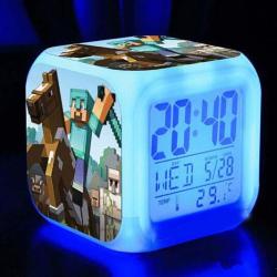 breakawaygeek:  Geek out with this   Minecraft alarm clock with