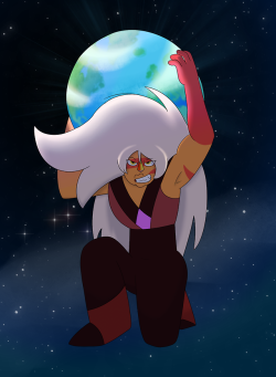 This is the piece I drew for Fearful Asymmetry: A Jasper Fanzine!