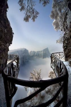 missfairyblossom:  Tianmen Mountain National Park, Zhangjiajie,