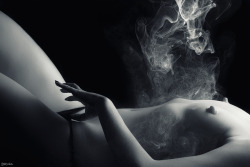 popularnude:  Smoke by PabloCaas , via http://ift.tt/1DSpAgj
