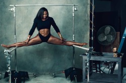 verylilpimpin:  formschon:Serena Williams by Norman Jean Roy