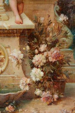 inividia:   Punished Levity (detail) Hans Zatzka (Austrian, 1859-1945)