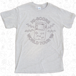 tinycartridge:  “Hi-Score World Tour ‘89” shirt ⊟