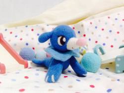 wolfwithribbon: wool felt   Popplio  <3