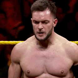 wwesexriot:Balor’s pecs and nipples appreciation