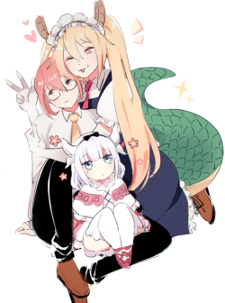 haruuuka:love this anime… I love dragon girls~ <3