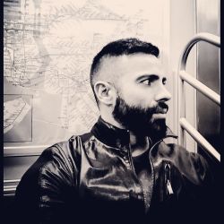beardburnme:  “NYC Subway moment . #nyc #nyclife #mta #beard