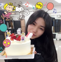 renacchiizu:  Tanochan celebrating her 20th birthday with the