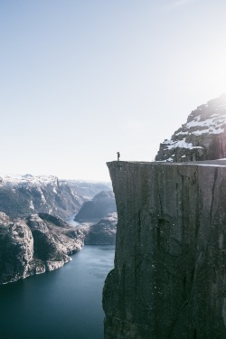 ivvvoo:  Preikestolen - Pulpit Rock, Norway 