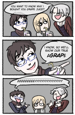 spideronthewindow: agrape version of this comic as requested