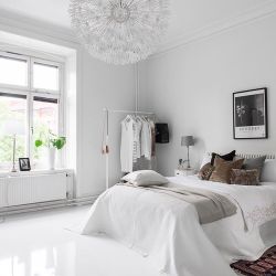 White bedroom