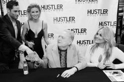 Love you Larry 💜 @imlarryflynt #huster #hollywood #biggestbrandinadult