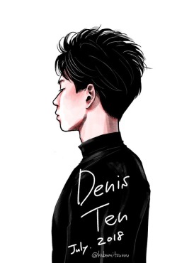 accioharo: Kubo Mitsurou’s tribute art to Denis Ten    https://twitter.com/kubomitsurou/status/1020549279708934144