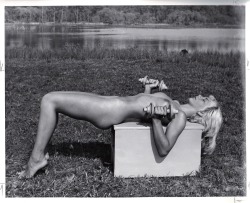 nudiarist:  Mari Lynn at Sunshine Beach Club, Florida 1961 