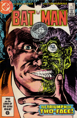 Batman No. 397 (DC Comics, 1986). Cover art by Tom Mandrake.From