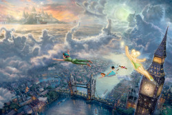a-castle-of-dreams:  Disney paintings by Thomas Kinkade See more