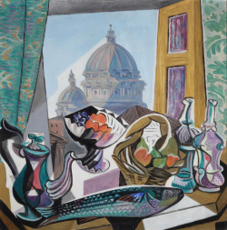 Gino Severini (1883 - 1966), Still life with St. Peter’s