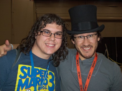 wearemyotp:  So a friend and I maybe drove 18 hours from Northwest Indiana to San Antonio, Texas for one day of Pax South. The bad news: My body may never recover from the exhaustion.The good news: I met Markiplier and ShadyPenguinn….so, worth it.