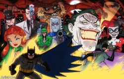 batmannotes:  Batman: The Animated Seriesby Abe Lopez