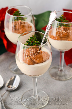 veganfeast:  Persimmon Cheesecake in a Glass by Yack_Attack on