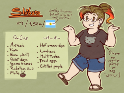 shibara:  Jumping on the Meet the Artist bandwagon cause it looked like fun :D (and I frigging love self-portraits)