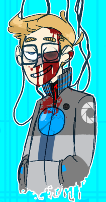 mrblusky:  i havent drawn gory stuff in a long time wow rolls