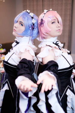 nsfwfoxydenofficial:  💙Rem&Ram💗 Our Japan trip is coming