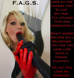 faggotryandgendersissification:  Look at the camera fag! ‘Click’