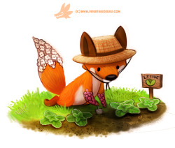 cryptid-creations:  Daily Paint 1290. Foxglove by Cryptid-Creations