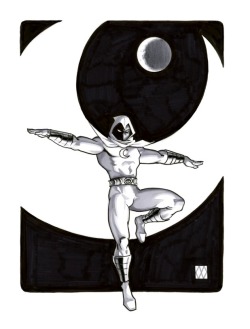 marvel1980s:  Moon Knight by Matt Wagner 